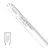 Noxion Tube LED T8 Avant (EM/Direct 230V) Standard Output 7.5W 900lm - 830 Blanc Chaud | 60cm - Équivalent 18W